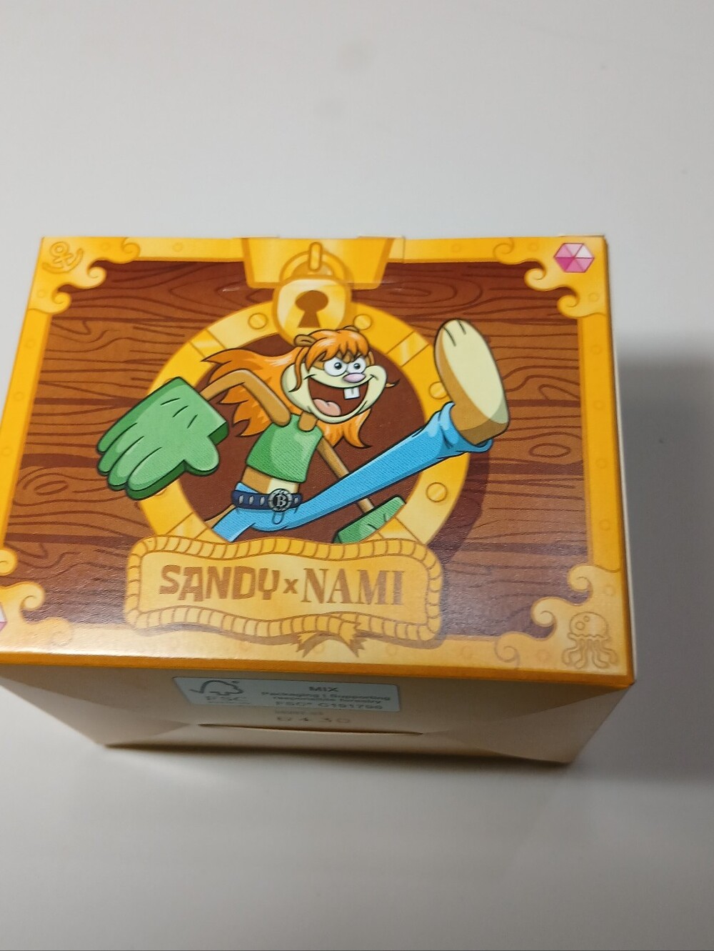 McDonald's SpongeBob X One Piece Sandy x Nami Happy Meal Toy New